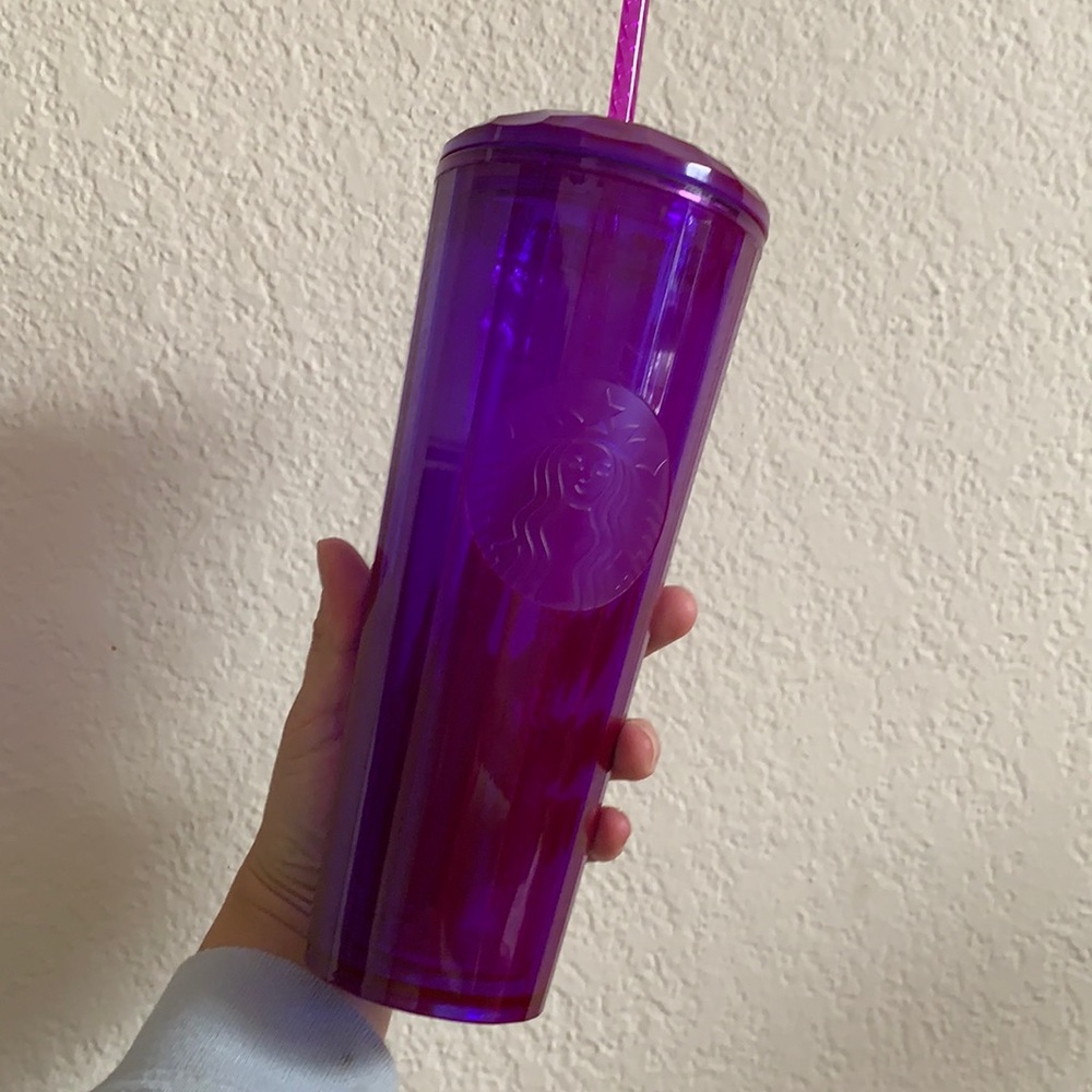 Starbucks summer 2022 purple dome 24oz tumbler